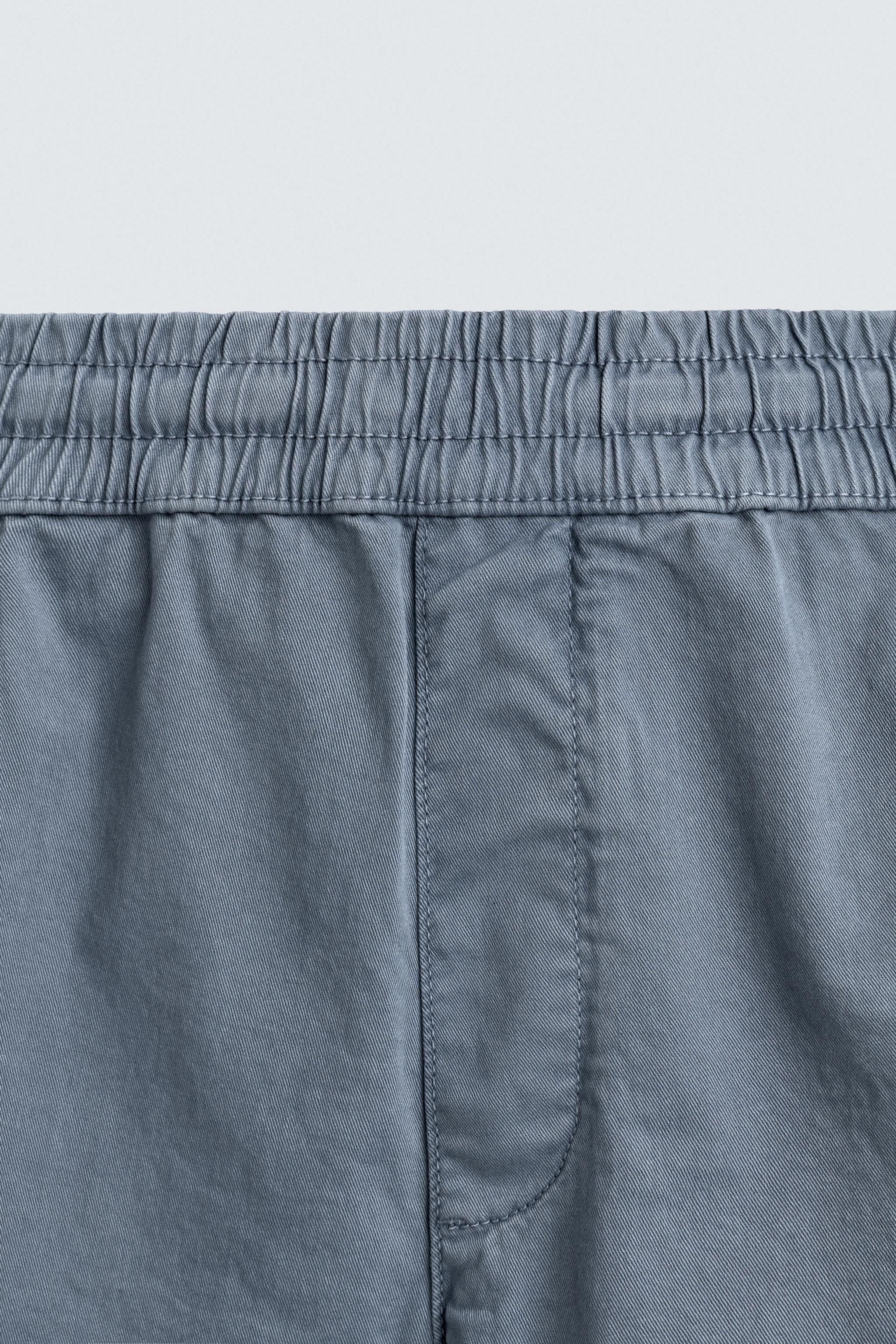 SHORT EN TWILL COUPE DÉCONTRACTÉE